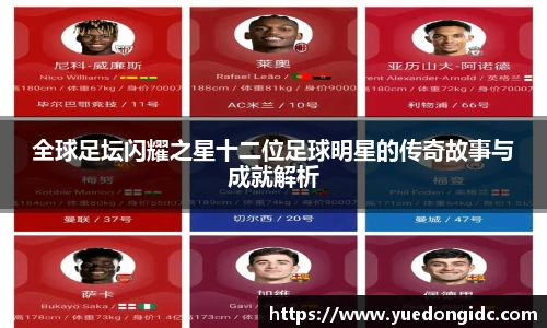 全球足坛闪耀之星十二位足球明星的传奇故事与成就解析